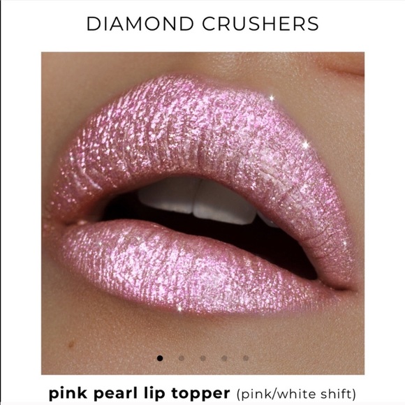 ❇️PINK PEARL Lime Crime DISCONTINUED Diamond Crushers Lip Topper NWT - Picture 3 of 7